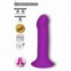 Hitsens 6 Gode Ventouse Violet "Thermo Réactive"