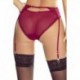 Passion Glamour Porte Jarretelles Bordeaux