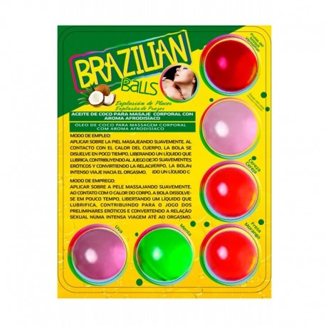 Boules Brésiliennes Aromatisées Mélangé