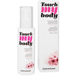 Huile de Massage 2 en 1 Fleur de Cerisier Touch My Body